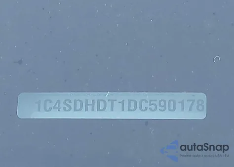 2013 Dodge Durango Crew z USA, uszkodzony, nr VIN 1C4SDHDT1DC590178